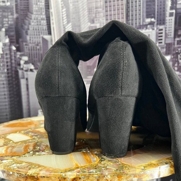 Torrid Black Faux Suede Over-the-Knee Boots – Size 12WW – New with Tags - Picture 6 of 8